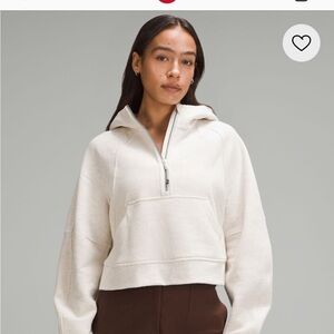 Lululemon Scuba half zip hoodie